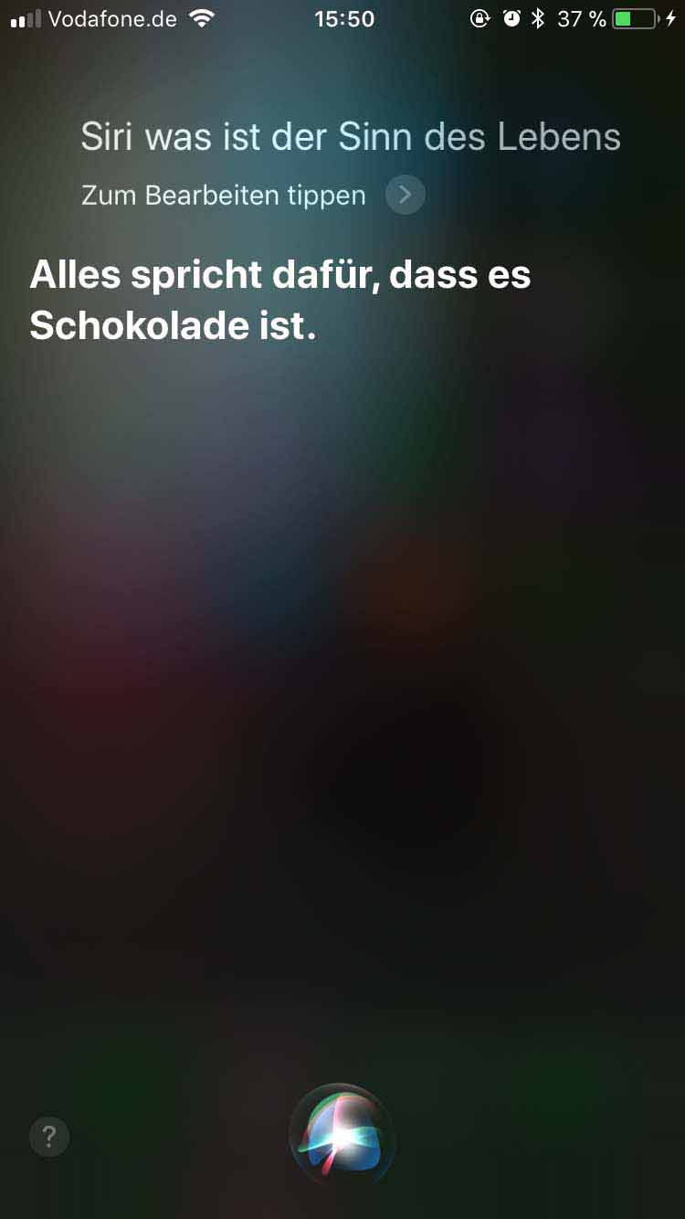 Siri, sag mal was Lustiges